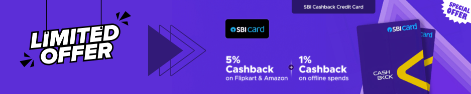 sbi cashback credit card