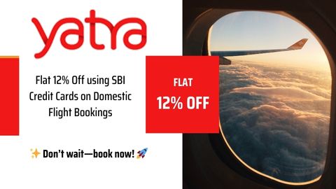 Yatra Domestic Flights Offers